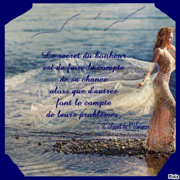 Le secret du bonheur